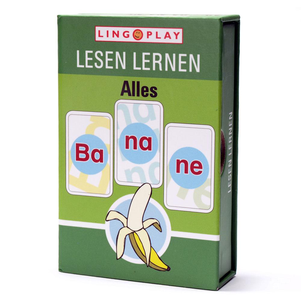 Alles Banane! - Lesespiel mit 3-silbigen lauttreuen Wörtern